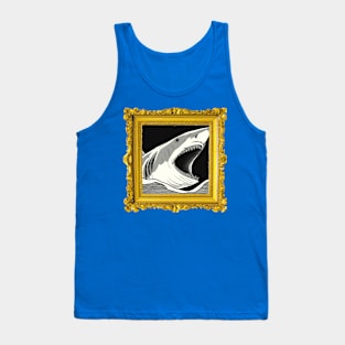 Shark in a Frame Tank Top